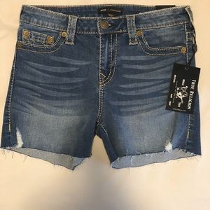 True religion women’s Jean shorts